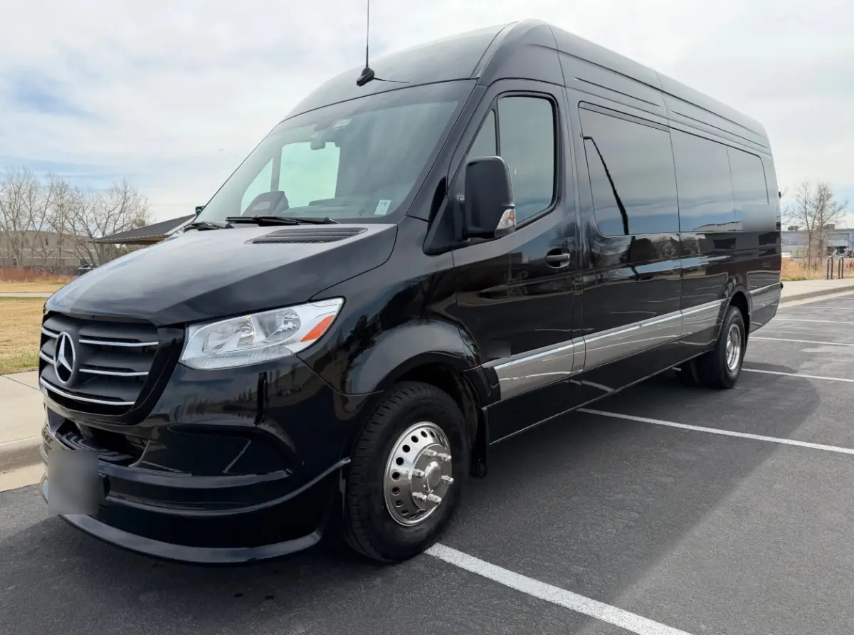 Manitou Springs 13 passenger black executive Sprinter